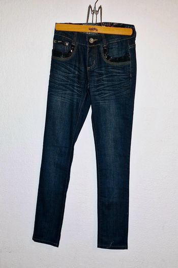 🤎Jeans marine taille basse pour femme taille XXS