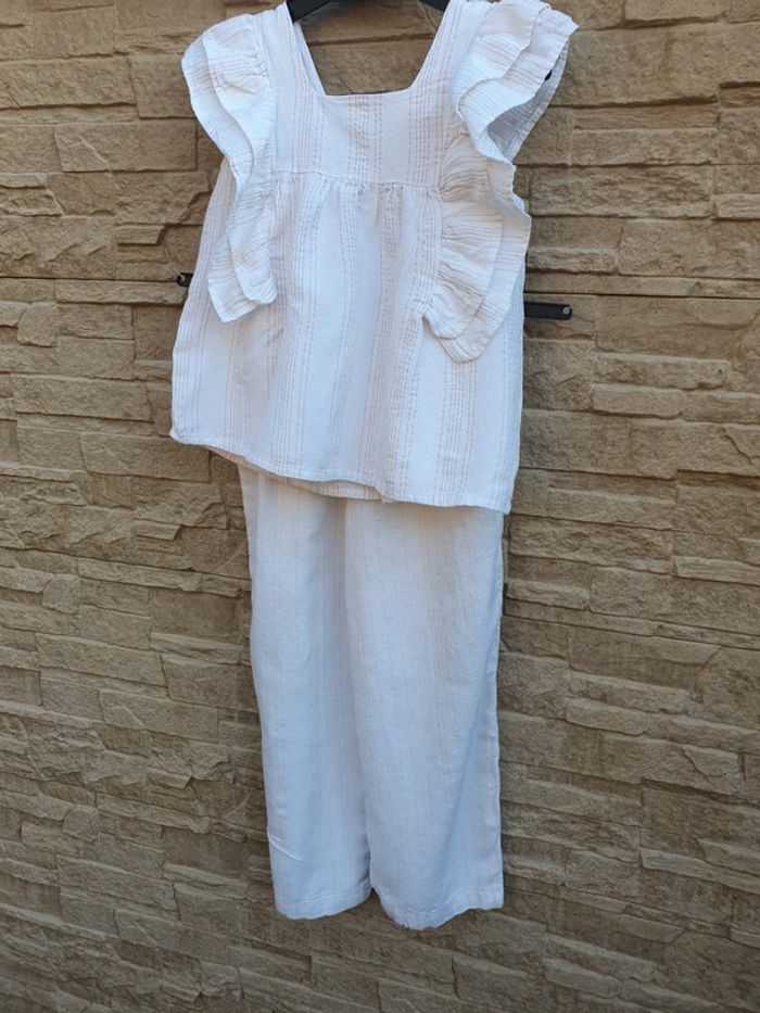 Ensemble fillette haut +pantalon Kiabi 5 ans - photo numéro 2