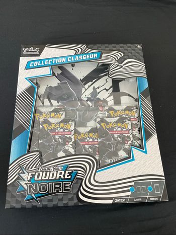 Pokémon classeur ev10.5 foudre noir