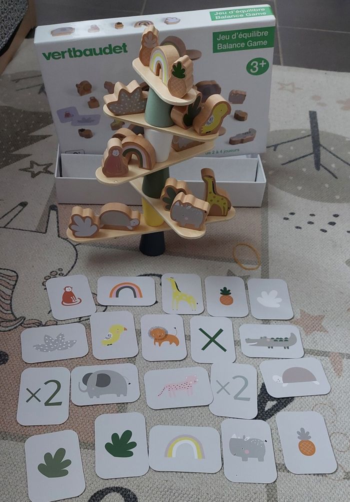Jeu d'équilibre en bois Vertbaudet - photo numéro 2
