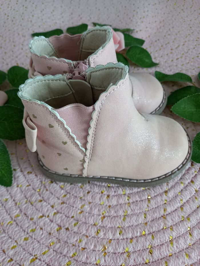 Chaussure bottines bébé fille - photo numéro 3