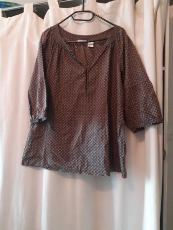 Blouse soft grey