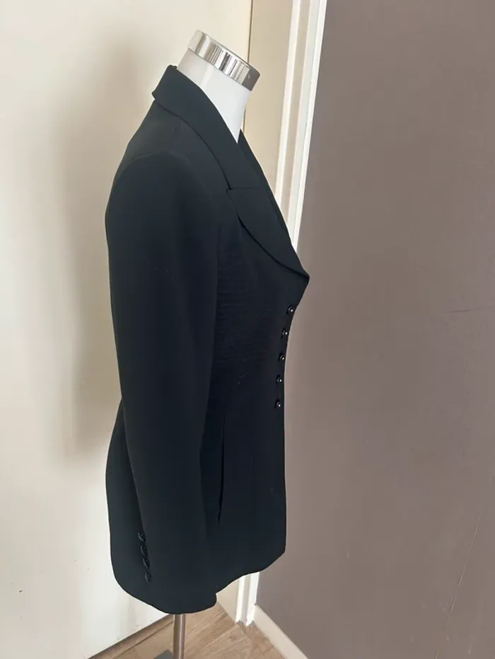 Surabaya veste, blazer ajusté , noir, moulante, cintrée femme, taille 1/36 - photo numéro 5