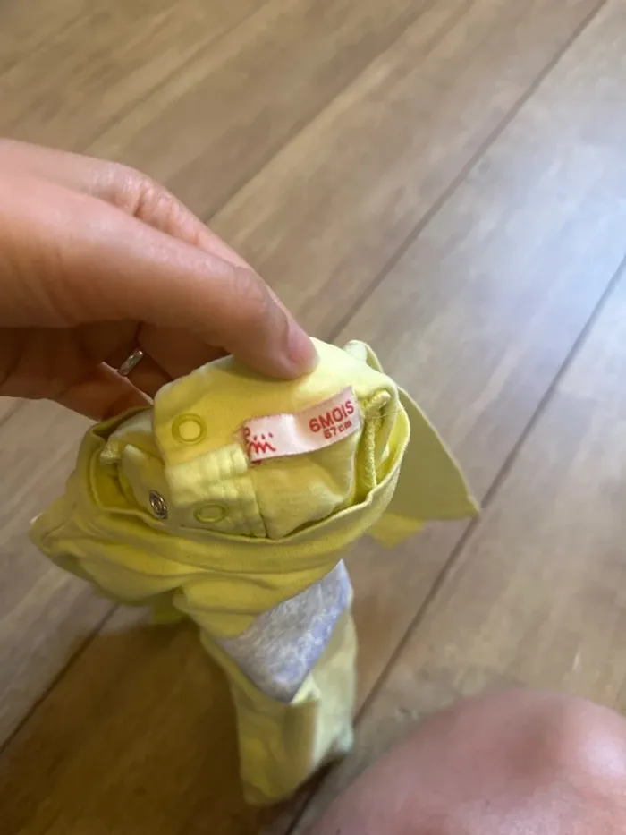 Haut manches longues 9 mois Yéti - photo numéro 3