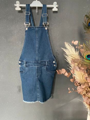 Jupe jean’s à bretelles