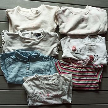 Lot T-shirt filles