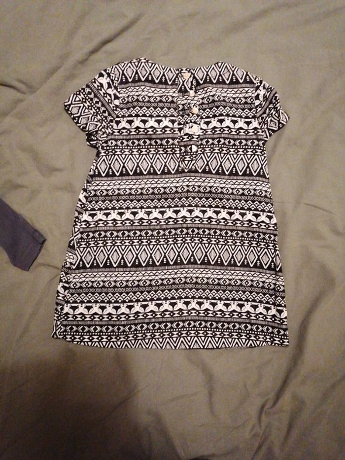 Ensemble Robe + leggins Sergent major 24mois - photo numéro 6