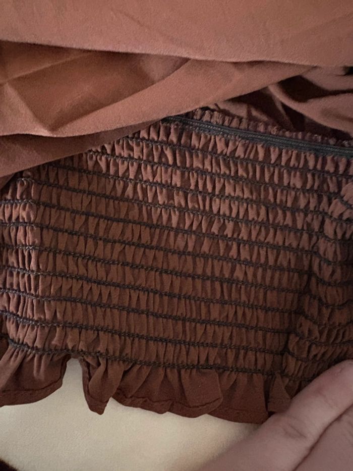 Tee-shirt marron croc top - photo numéro 9