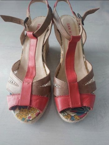 Sandales compensées San Marina 40