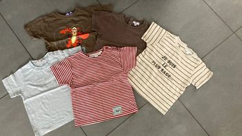 Lot ensemble vêtement tee shirt 2 ans 24 mois garçon