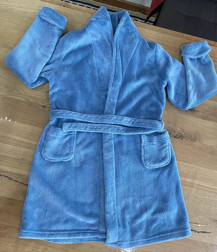 Peignoir bleu ciel