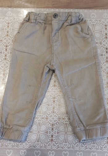 Pantalon velour t18m