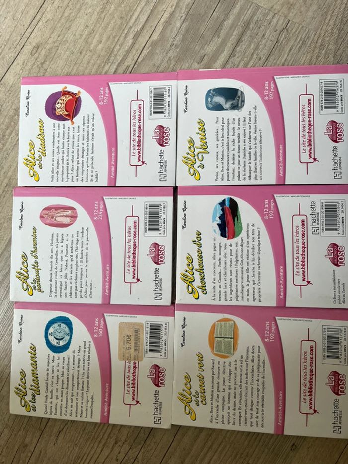 Lot de livres Alice, la bibliothèque rose - photo numéro 5