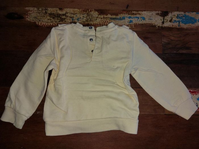Sweatshirt jaune - photo numéro 3
