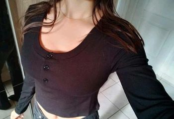 Top court femme taille M