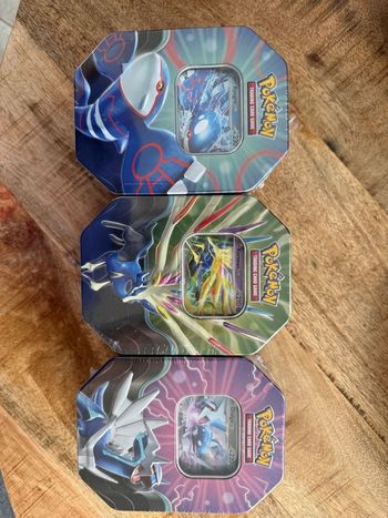 Trio de pokebox Pokémon neuf sous blister 