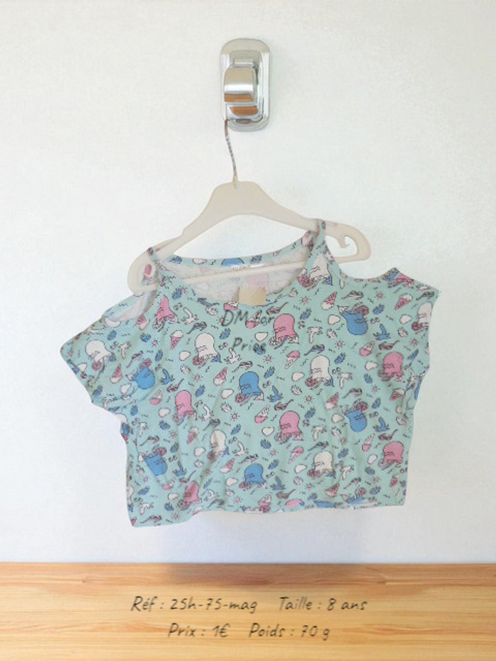 T-shirt 8 ans (25h-75-mag)