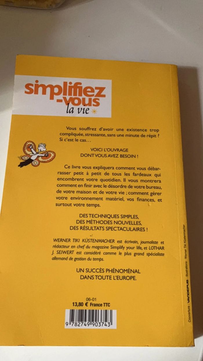 Livre. Simplifiez-vous la Vie. - photo numéro 2