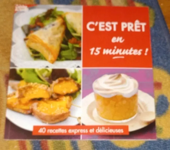 C est prêt en 15minutes