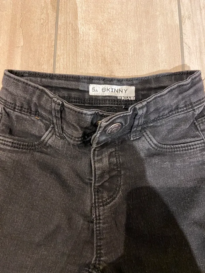 Jean noir skinny 5 ans - photo numéro 3