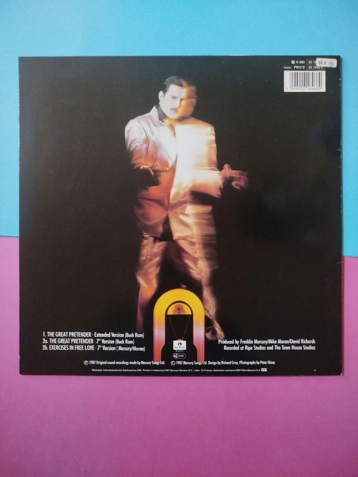 Freddie Mercury - The great pretender - Vinyle - photo numéro 3
