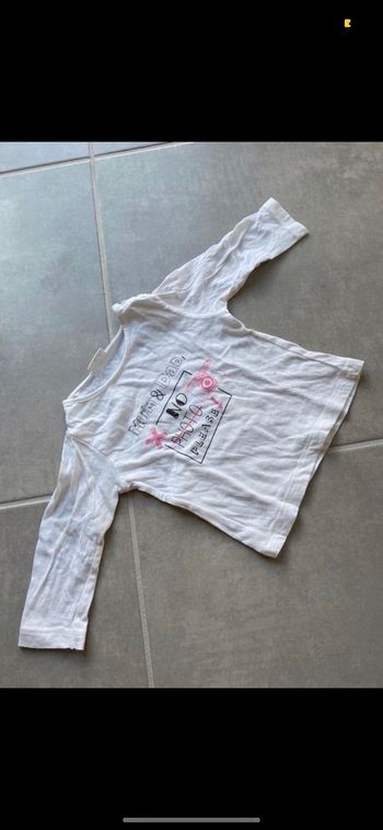 Tee shirt manches longues 6 mois