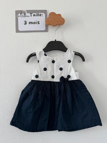 Robe été - taille 3 mois 🌸