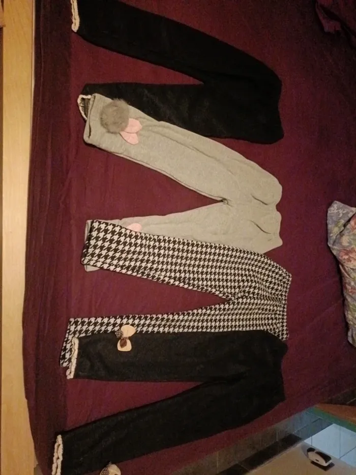 Lot legging pantalon fille 10 ans chaud