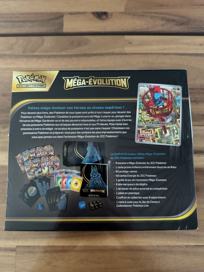 🔥 Pokémon Coffret Dresseur d’Élite Méga-Évolution ETB Lucario 🔥 - photo numéro 7