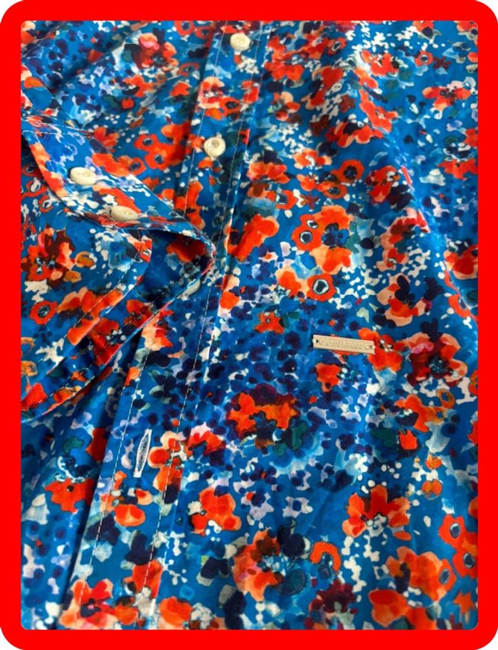 Chemise Dsquared fleuri Cannes taille 48 - photo numéro 4