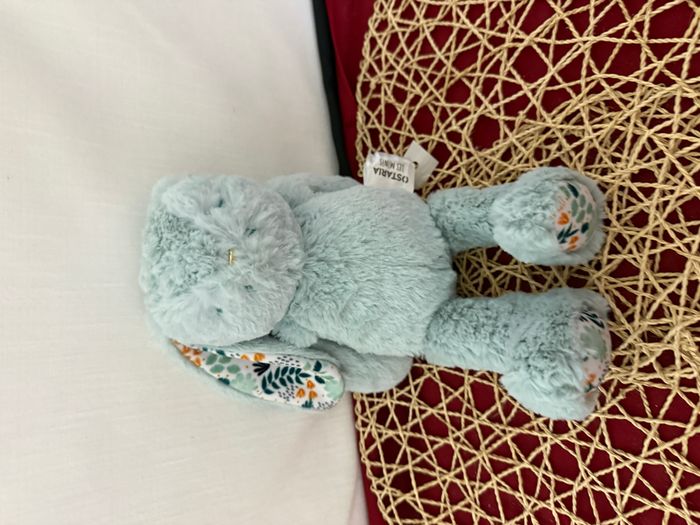 Lapin OSTARIA peluche bleue