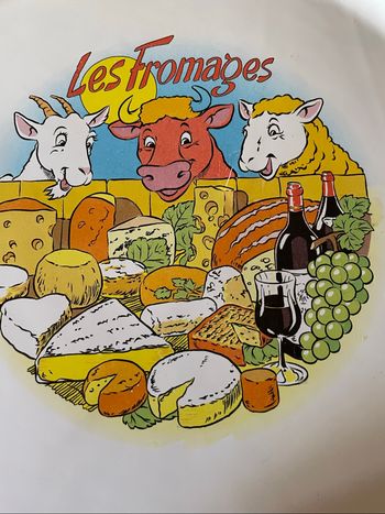 Plateau fromage vintage