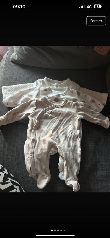Lot pyjama naissance