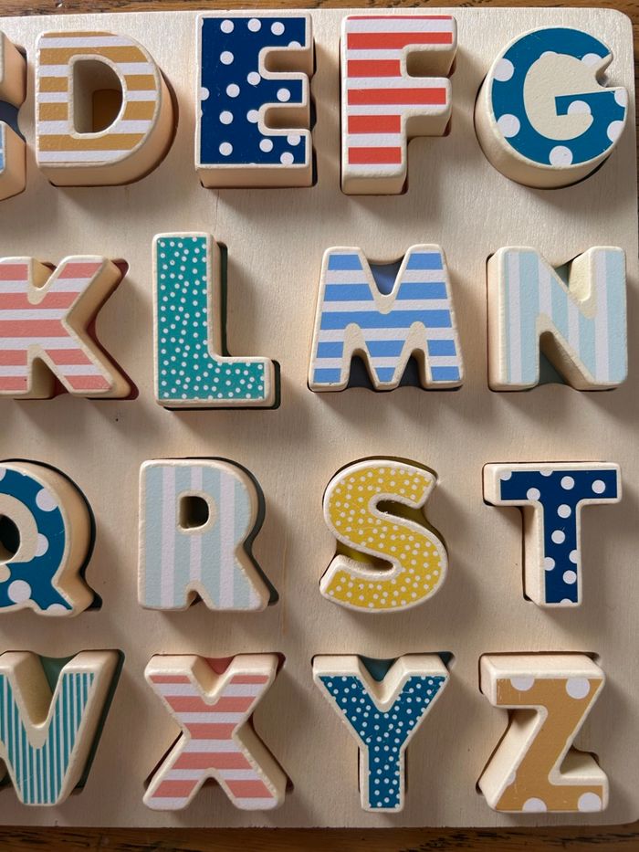 Puzzle bébé alphabet - photo numéro 2