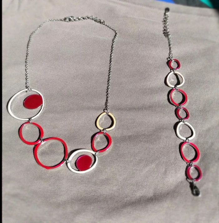 Ensemble collier et bracelet