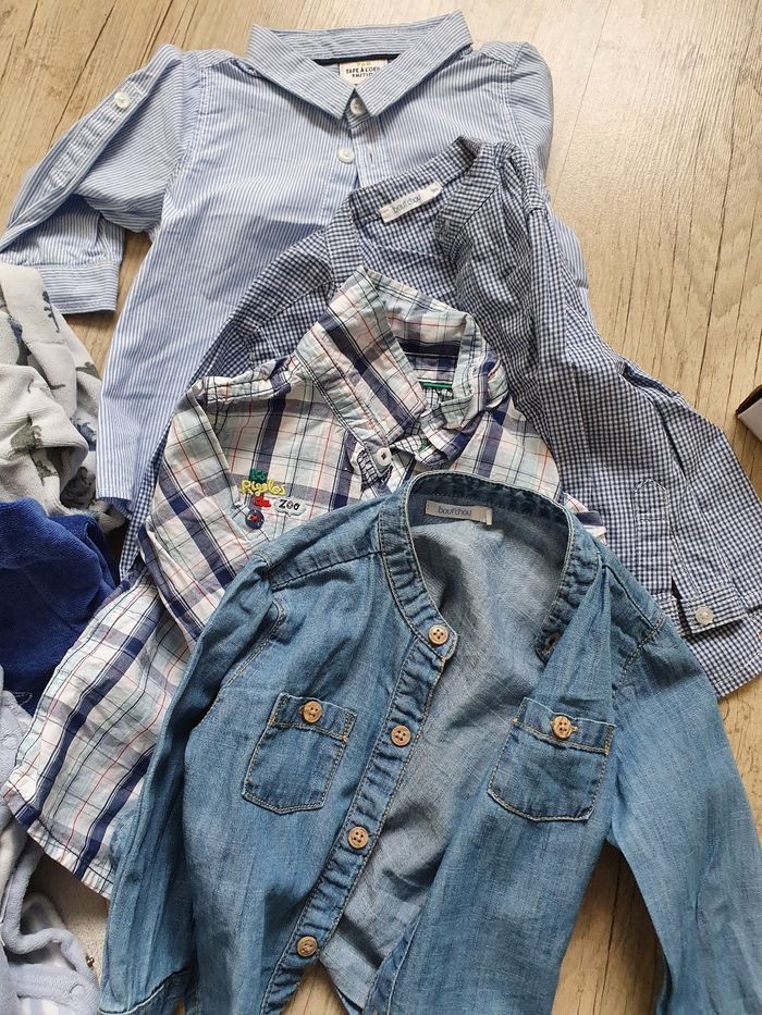 Lot de vêtements garçon 9 et 12 mois de marque - photo numéro 5