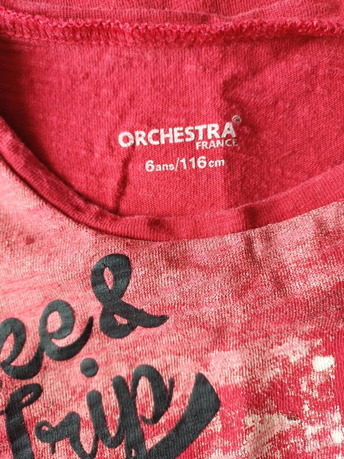 T-shirt manches longues 6 ans Orchestra - photo numéro 4