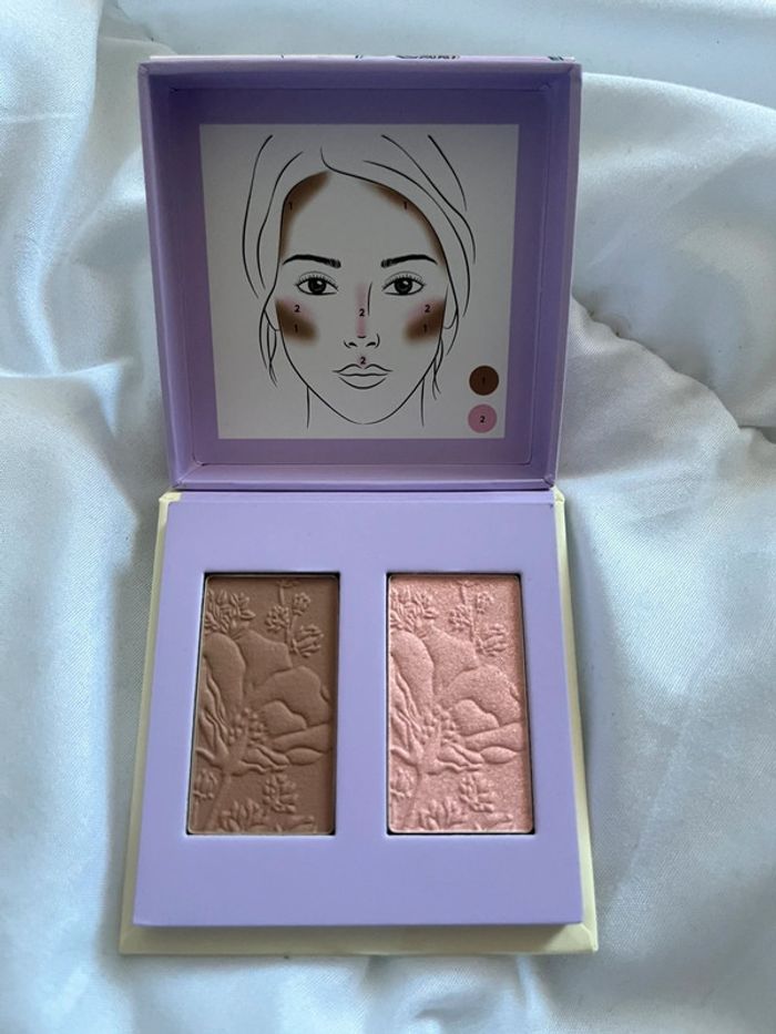 Palette Duo Teint Yves Rocher édition limitée Fleurs des sentiers - photo numéro 2
