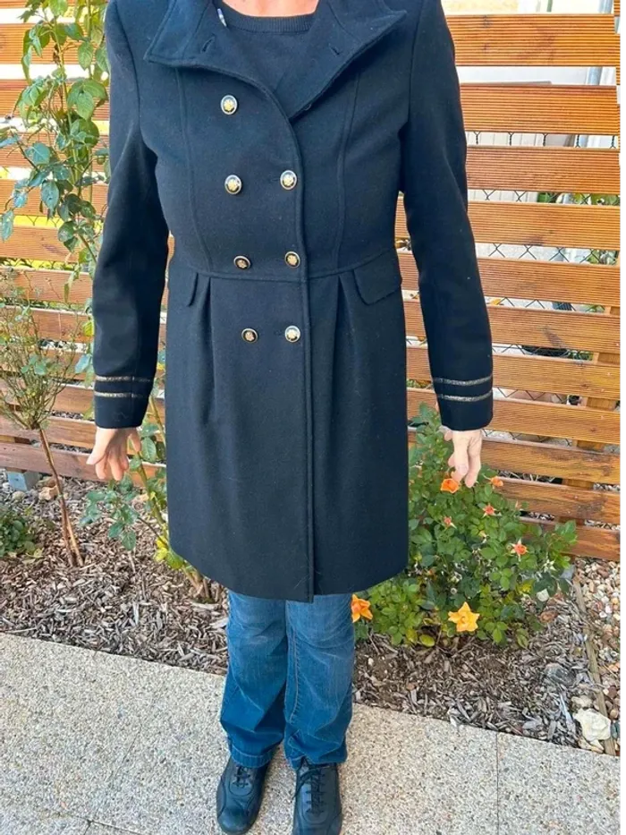 Manteau chaud  en  laine T38 - photo numéro 4