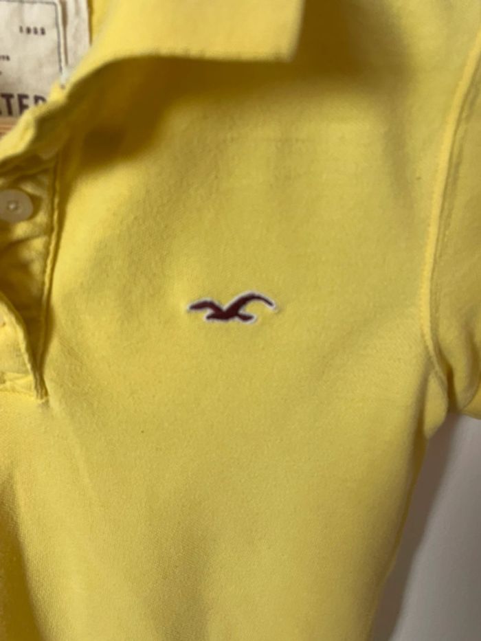 Polo femme Hollister – Taille XS – Jaune - photo numéro 2