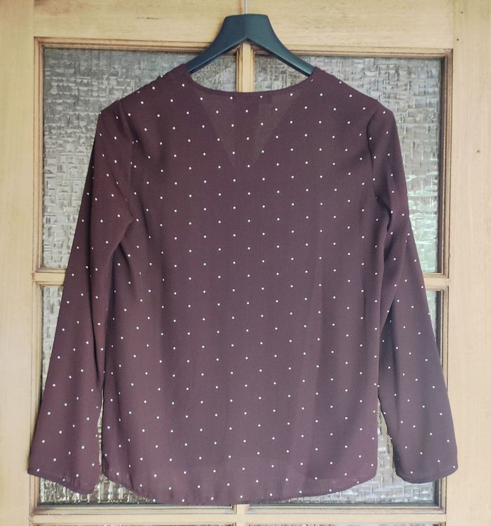 Chemise fluide à pois - photo numéro 2