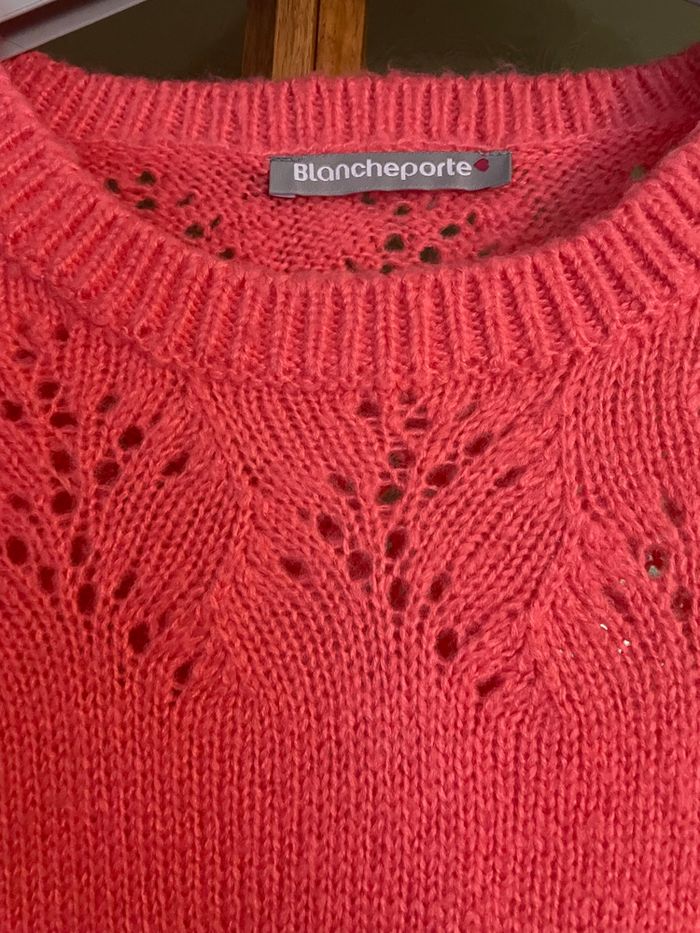 Pull blanche porte - photo numéro 5