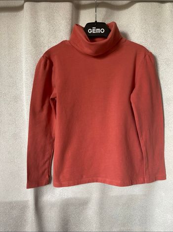 Sous pull fille saumon 6 ans tape à l'œil