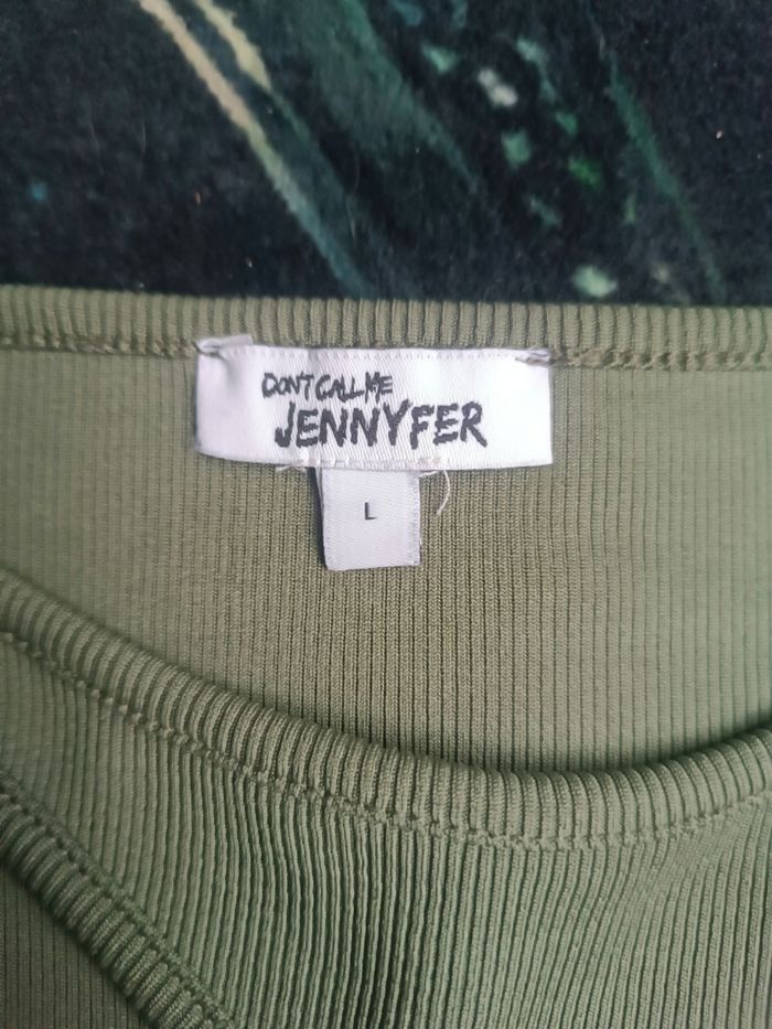 Crop top kaki - photo numéro 3