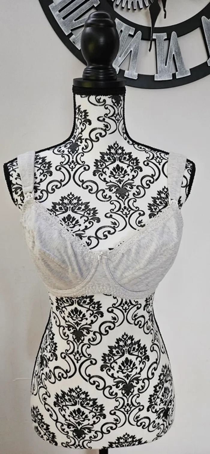Soutien-gorge d'allaitement New câlin gris