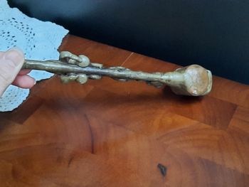 Pipe ancienne sculpté en bois