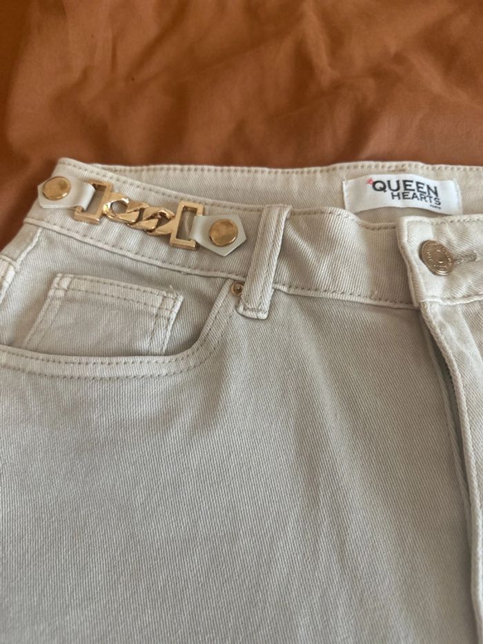 Jean beige L - photo numéro 6