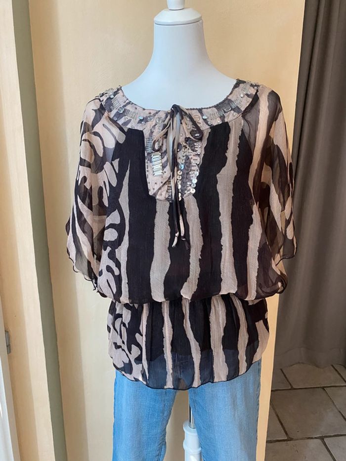 Jolie blouse fluide OPL T2