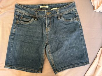 Short en jean Camaïeu