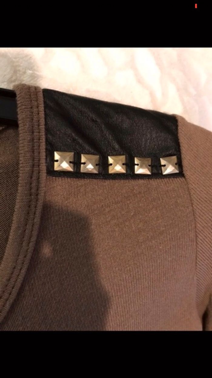 Petit pull taupe